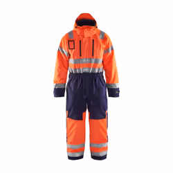 Blakläder 676319775389, Uniforme, Homme, Bleu, Marine, Orange, Fermeture à glissière, Polyester, 200 g/m²