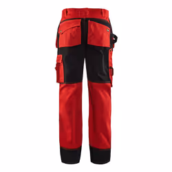 Blakläder 150318605699 Pantalons Noir, Rouge