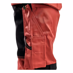 Blakläder 150318605699 Pantalons Noir, Rouge