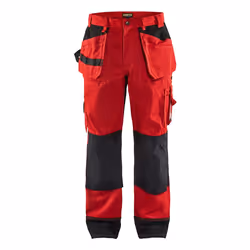 Blakläder 150318605699, Pantalons, Homme, Noir, Rouge, C148, 8 pochettes, Bouton de vêtement, Fermeture à glissière