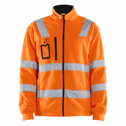 Blakläder 485325605300, Veste, Unisexe, Orange, XXL, Fermeture à glissière, Polyester