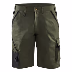 Blakläder 146418354600, Shorts, Homme, Vert, C54, Fermeture d'anneau d'arrimage, Fermeture à glissière, Coton, Polyester