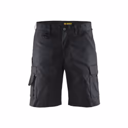 Blakläder 144718009900C50, Shorts, Noir, Bouton de vêtement, Fermeture à glissière, Coton, Polyester, 240 g/m², 35%