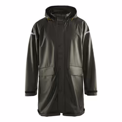 Blakläder 430120004600, Veste, Gris, XS, Bouton de vêtement, Fermeture à glissière, Polyester, 185 g/m²