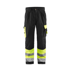 Blakläder 158418603399C58 Pantalons Noir, Jaune