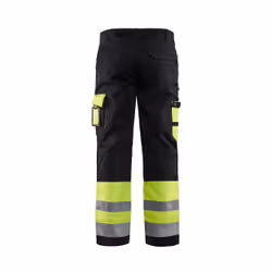 Blakläder 158418603399C156 Pantalons Noir, Jaune