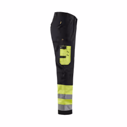 Blakläder 158418603399C156 Pantalons Noir, Jaune