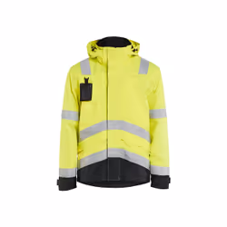 Blakläder 48371977, Veste, Noir, Jaune, XXL, Fermeture à glissière, Polyester, 200 g/m²
