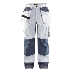 Blakläder 150318601094 Pantalons Gris, Blanc