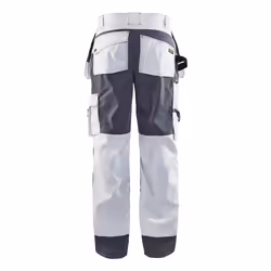 Blakläder 150318601094 Pantalons Gris, Blanc