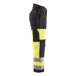 Blakläder 188319973399C156 Pantalons Noir, Jaune