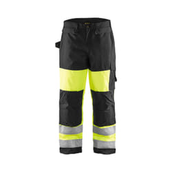 Blakläder 188319973399C58 Pantalons Noir, Jaune