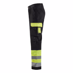 Blakläder 158418603399 Pantalons Noir, Jaune - Vue supplémentaire 4