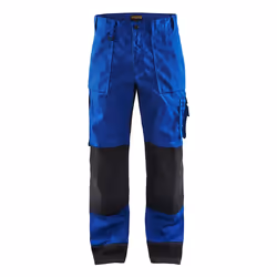 Blakläder 152318608599C56, Pantalons, Noir, Bleu, Bouton de vêtement, Fermeture à glissière, Coton, Polyester, 300 g/m², 35%