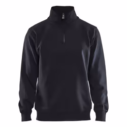 Blakläder 336510489900, Adulte, Sweatshirt, Noir, Zip-up collar, Manches longues, Monochromatique