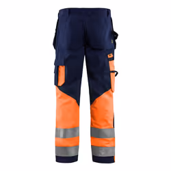 Blakläder 152918608953 Pantalons Bleu, Orange