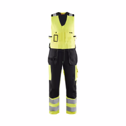 Blakläder 265318043399, Noir, Jaune, C44, Adulte, Sans manches, Longueur totale, Fermeture à glissière
