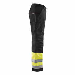 Blakläder 186218113399 Pantalons Noir, Jaune