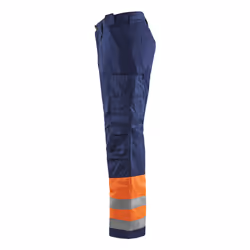 Blakläder 18621811 Pantalons Bleu, Marine, Orange - Vue supplémentaire 4