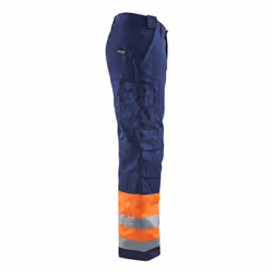 Blakläder 18621811 Pantalons Bleu, Marine, Orange
