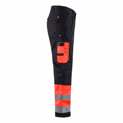 Blakläder 158418605599 Pantalons Noir, Rouge