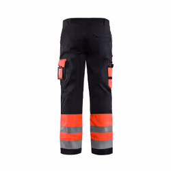 Blakläder 158418605599D116 Pantalons Noir, Rouge