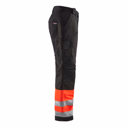 Blakläder 186218115599 Pantalons Noir, Rouge