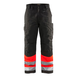 Blakläder 186218115599 Pantalons Noir, Rouge