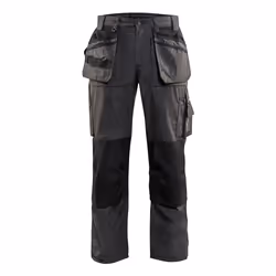 Blakläder 152518459899, Pantalons, Homme, Noir, Rouge, C60, Fermeture d'anneau d'arrimage, Fermeture à glissière, Coton, Poly ...