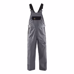 Blakläder 266418008985, Combinaison, Homme, Noir, Gris, C150, Fermeture par volet, Fermeture à glissière, Coton, Polyester