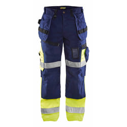 Blakläder 150818608933 Pantalons Bleu, Marine, Jaune