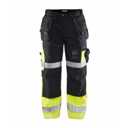 Blakläder 150818609933 Pantalons Noir, Jaune