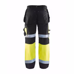 Blakläder 150818609933 Pantalons Noir, Jaune