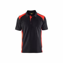 Blakläder 332410509956, T-shirt polo, Adulte, Mâle, Noir, Rouge, Monochromatique, S