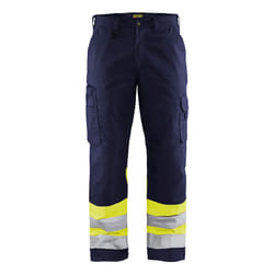 Blakläder 156418118933 Pantalons Bleu, Marine, Jaune