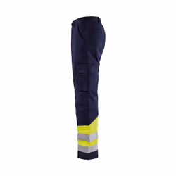 Blakläder 156418118933C52 Pantalons Bleu, Marine, Jaune - Vue supplémentaire 4