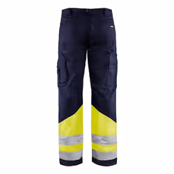 Blakläder 156418118933 Pantalons Bleu, Marine, Jaune - Vue supplémentaire 2