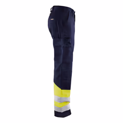 Blakläder 156418118933 Pantalons Bleu, Marine, Jaune - Vue supplémentaire 3