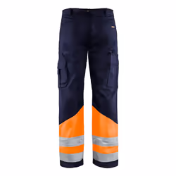 Blakläder 156418118953 Pantalons Bleu, Marine, Orange