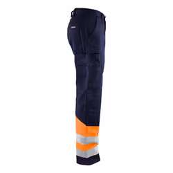 Blakläder 156418118953 Pantalons Bleu, Marine, Orange