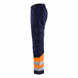Blakläder 156418118953 Pantalons Bleu, Marine, Orange - Vue supplémentaire 4