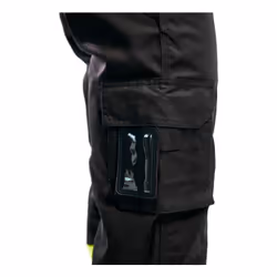 Blakläder 156418119933 Pantalons Noir, Jaune - Vue supplémentaire 6