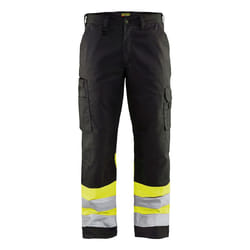 Blakläder 156418119933 Pantalons Noir, Jaune