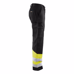 Blakläder 156418119933 Pantalons Noir, Jaune - Vue supplémentaire 3