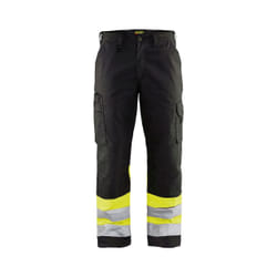 Blakläder 156418119933C52 Pantalons Noir, Jaune