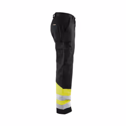 Blakläder 156418119933C52 Pantalons Noir, Jaune