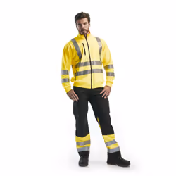 Blakläder 156418119933C52 Pantalons Noir, Jaune - Vue supplémentaire 7