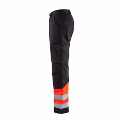 Blakläder 156418119955 Pantalons Noir, Rouge - Vue supplémentaire 4