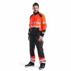 Blakläder 156418119955 Pantalons Noir, Rouge - Vue supplémentaire 5