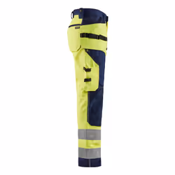 Blakläder 156818113389 Pantalons Bleu, Jaune - Vue supplémentaire 4